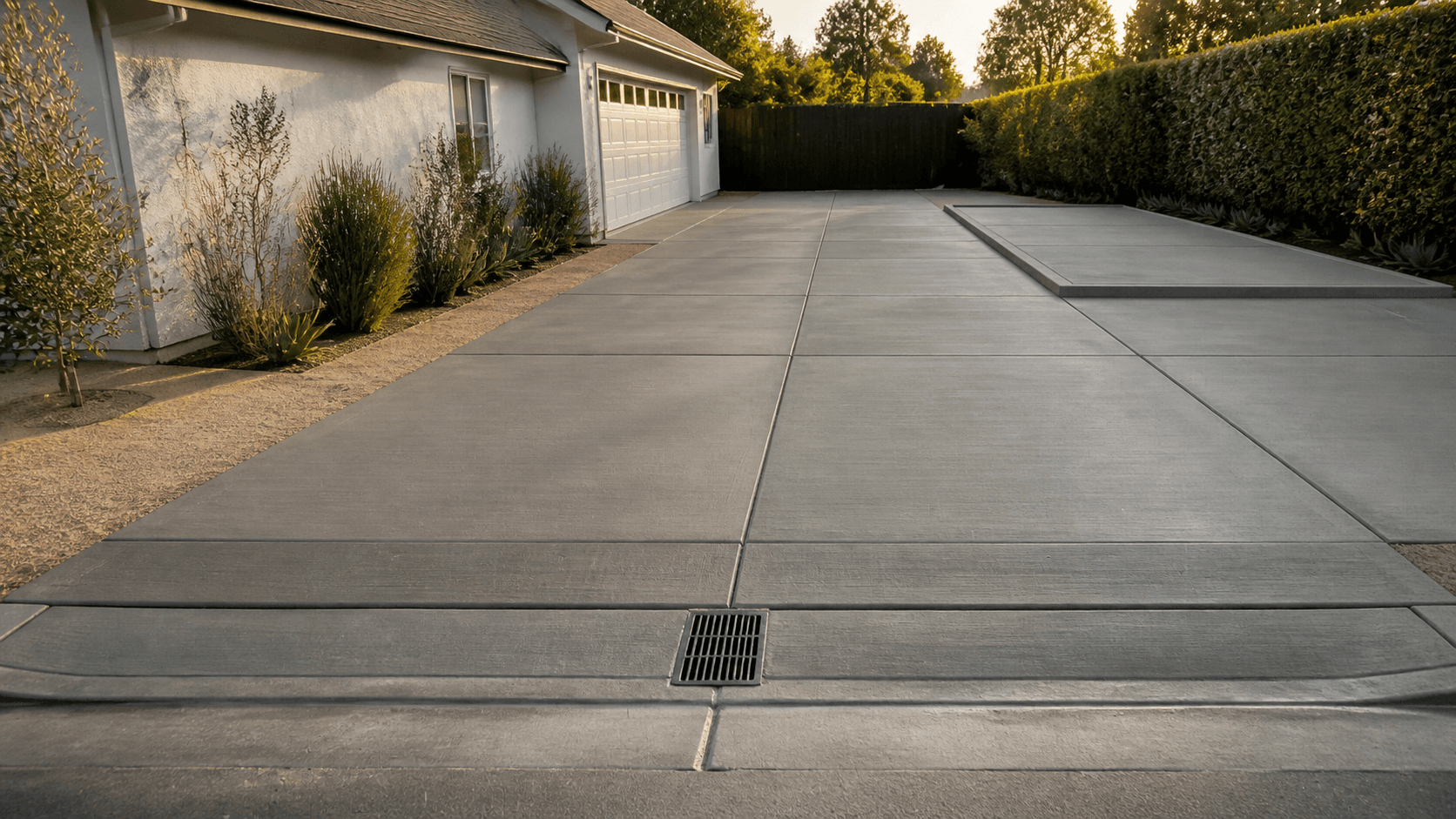 Concrete Driveway & RV Pad Installation