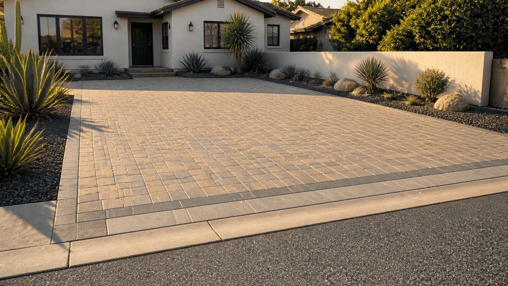 Paver Driveway & Patio Installation