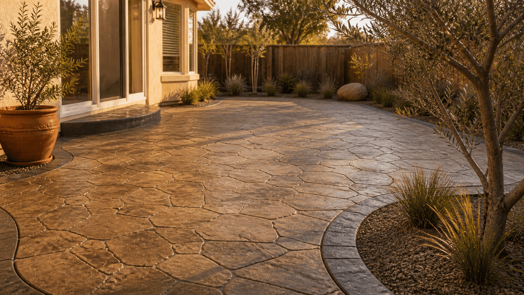 Stamped & Decorative Concrete Installation