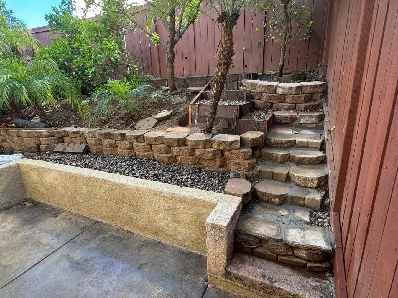 Retaining & Seat Walls